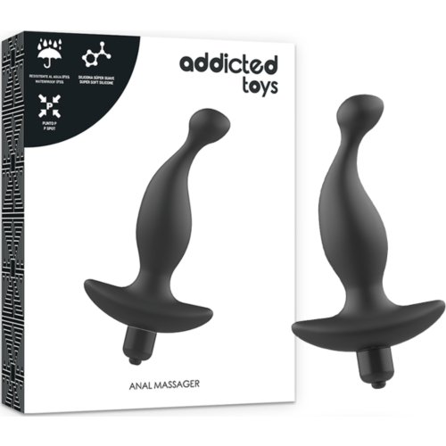 Anal Massager ADDICTED TOYS Modell 1 med intens vibrasjon