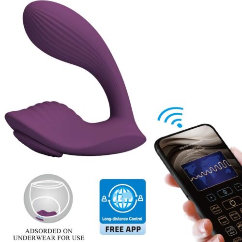 Massør Vibrator PRETTY LOVE Franz med Appkontroll