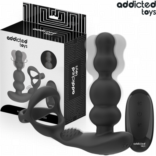 Prostatamassasje ADDICTED TOYS med fjernkontroll