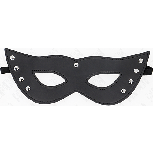 Blindfolds KINK MASKED ALLURE 4 RIVETS EYE MASK