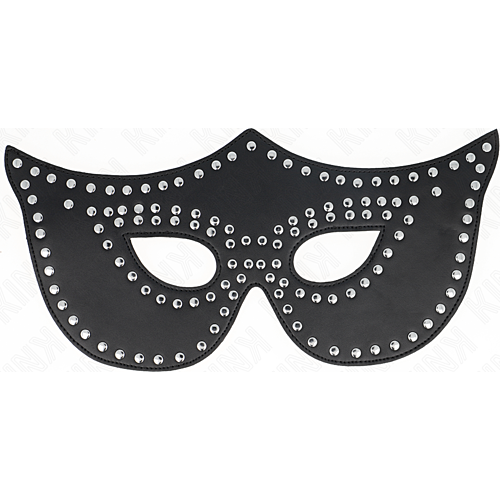 Blindfold KINK MASKED ALLURE Modell 2 med nagler