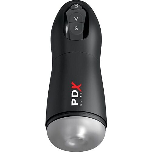 Masturbator PDX ELITE Suck-O-Matic med suksjon og vibrasjon