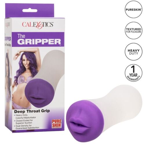 Masturbator CALEXOTICS DEEP THROAT GRIP med realistisk følelse