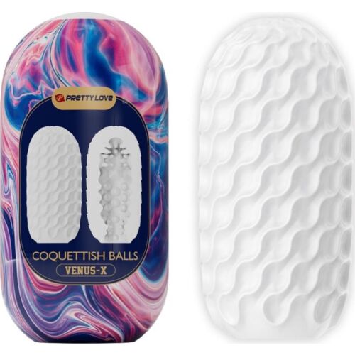 Masturbator Pretty Love Coquettish Balls med innovativt design