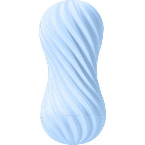 Masturbator Tenga FLEX BUBBLY BLUE med fleksibel design