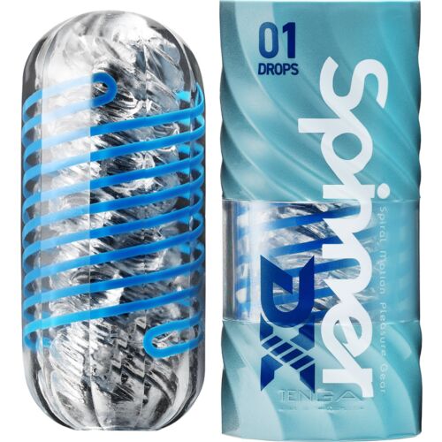 Masturbator Tenga Spinner DX 01 Drops med spiralstruktur