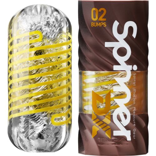 Masturbator Tenga Spinner DX 02 Bumps med stimulerende overflate