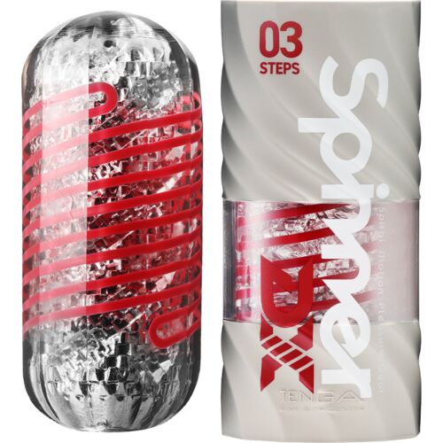 Masturbator Tenga Spinner DX 03 Steps med spiral design
