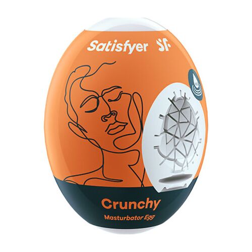Masturbator Satisfyer Eggs Crunchy med realistisk følelse