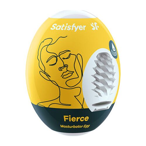 Masturbator Egg SATISFYER FIERCE med Hydro-Active materiale