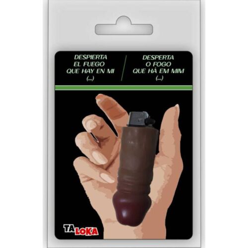 Lighter TALOKA med penisform og morsomme setninger