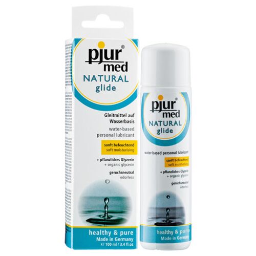 Gleitmiddel Pjur Med Natural Glide 100 ml for sensitiv hud