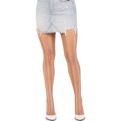 Strømper Leg Avenue Multicolor Croche