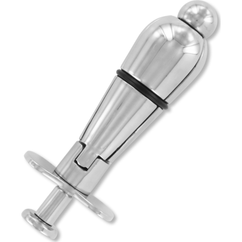 BDSM Anal Plug METAL HARD med lås