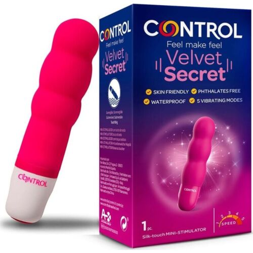 Mini vibrador CONTROL TOYS Velvet Secret Mini Stimulator