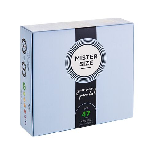 Kondom MISTER SIZE XS 47 MM - Spesialtilpasset for små peniser