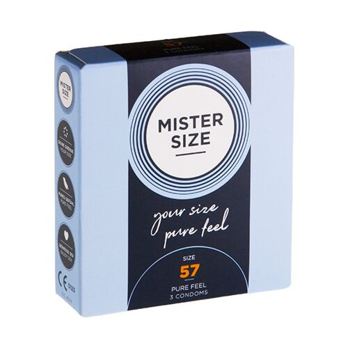 Kondom MISTER SIZE L 57 MM - Tilpasset størrelse