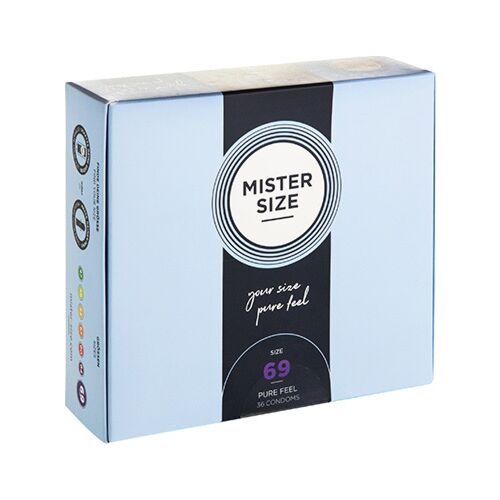 Kondom MISTER SIZE XXXL 69 MM - Skreddersydd passform