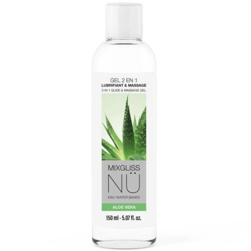 Lubrikant og massasje gel MIXGLISS 2 i 1 Aloe Vera