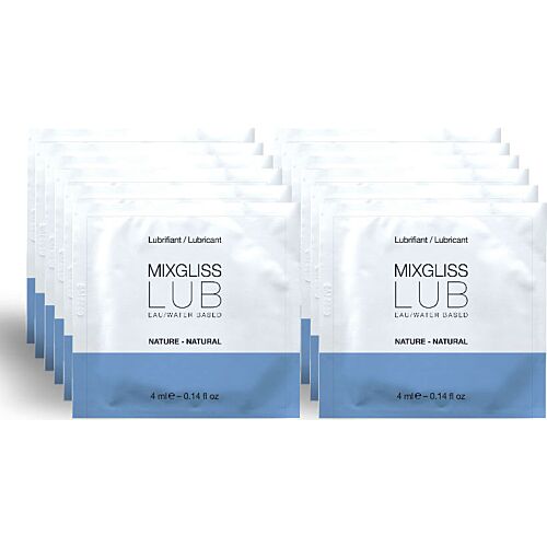 Lubrikant MIXGLISS Natural Water-Based 12 enkeltdose