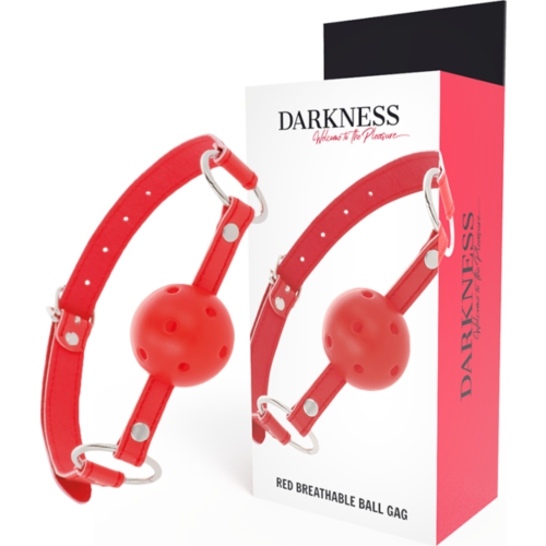 Gag DARKNESS BONDAGE - Rød pustende