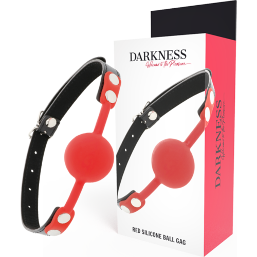Gag Darkness Bondage med justerbare stropper