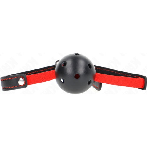 Gag KINK Hollow Hard Mouth med elastisk belte