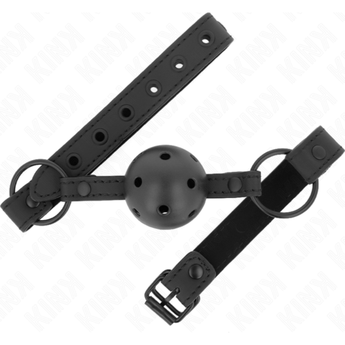 Gag KINK COLLAR & GAG Justerbar 4,5 cm