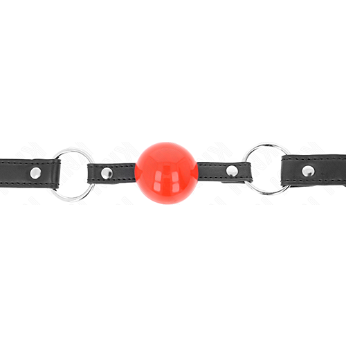 Gag KINK COLLAR & GAG 4 CM med lås
