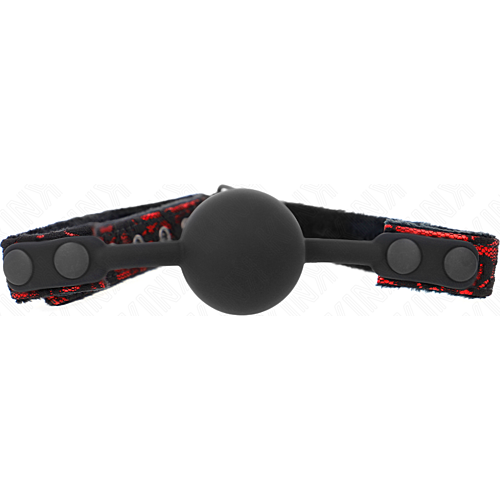 Gag KINK COLLAR & GAG Scandal Silikonball 4 cm