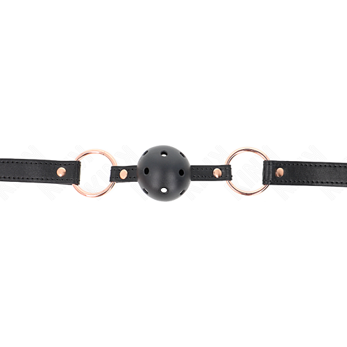 Gag KINK COLLAR & GAG 4 CM for kontroll og komfort
