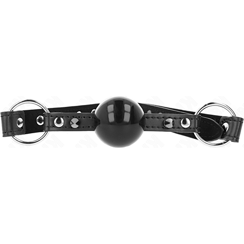 Gag KINK COLLAR & GAG 65x2 cm med snap-lås