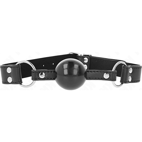 Gag KINK Soft and Solid Ball med lærrem