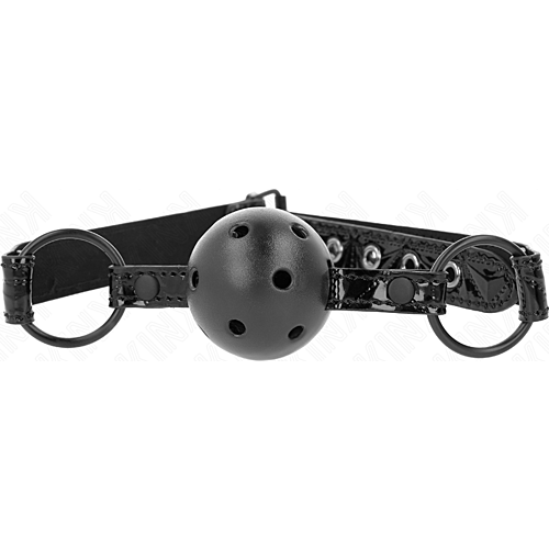 Gag KINK Diamond Pattern Ball Justerbar 42-60 cm