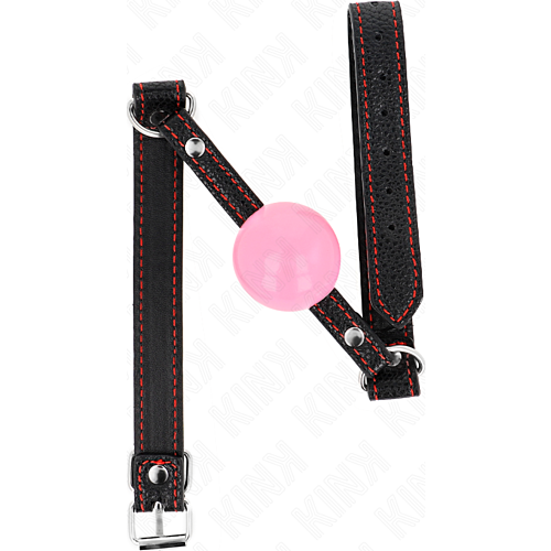 Gag KINK COLLAR & GAG Rose Gold Ball 4 cm