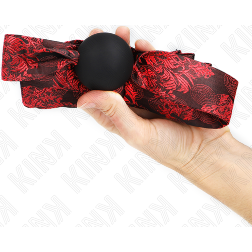 Gag KINK COLLAR & GAG Scandal Silikon Ball