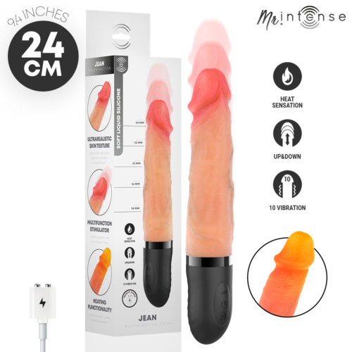 Vibrator MR. INTENSE Jean Up&Down med varmeeffekt
