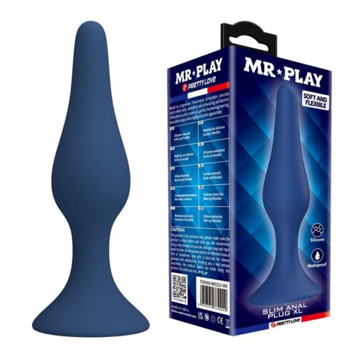 Anal Plug MR PLAY Tapered Silicone XL