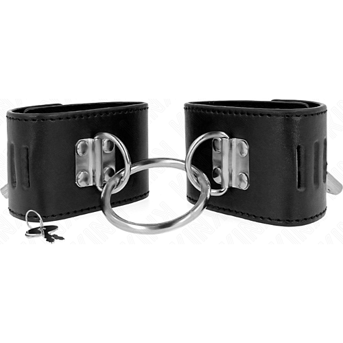 Håndjern KINK FIXED WRIST RESTRAINTS med ring og lås