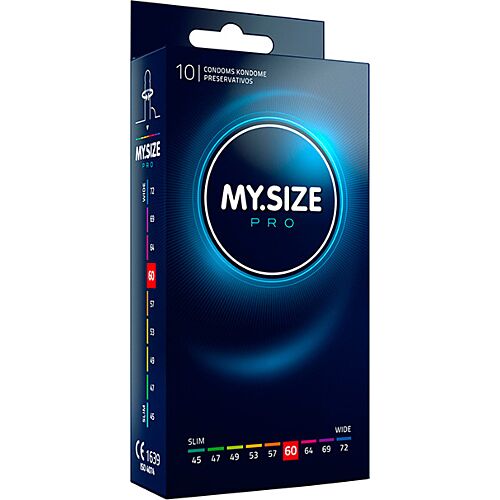 Preservativ MY SIZE PRO 60 MM - Tilpasset for komfort