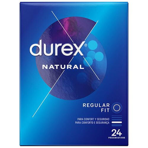 Kondom DUREX NATURAL 24 enheter med anatomisk form