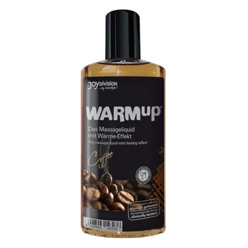 Massageolje JoyDivision WARMUP COFFEE med varmende effekt