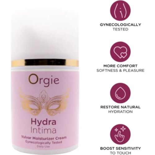 ORGIE Hydra Intima fuktighetskrem for vulva 50 ml