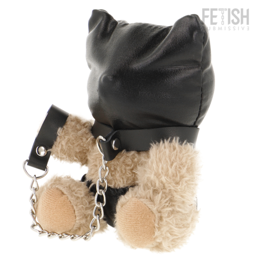 Bamse FETISH SUBMISSIVE MOMO med bondage-hette
