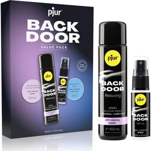 Glidemiddel Pjur BACK DOOR Value Pack med avslappende spray