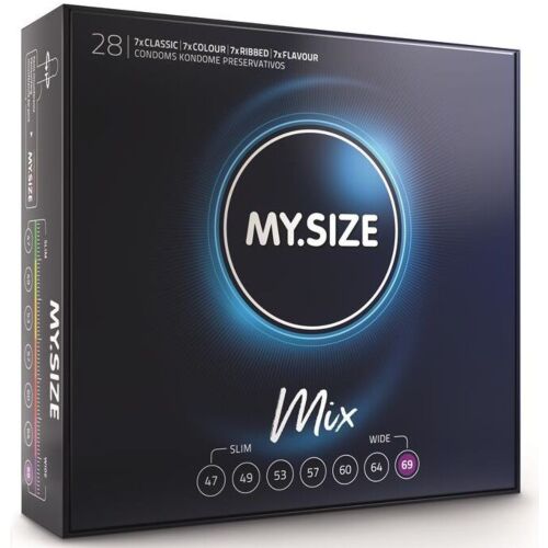 Kondom MY SIZE MIX 69 MM – 28 enheter