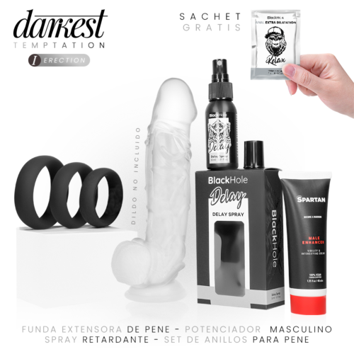 Ereksjonskitt DARKEST TEMPTATION - 1: ERECTION DREAMKIT