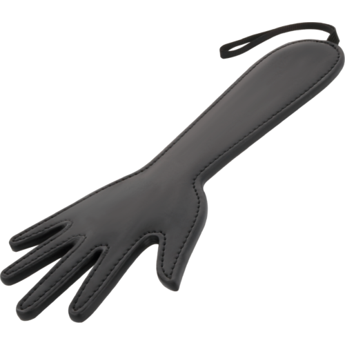 BDSM Utstyr DARKNESS BLACK FETISH HAND PADDLE