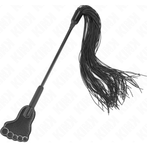 BDSM Pisk KINK IMPACT & TOUCH Fotformet Paddle med Frynse
