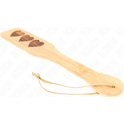 BDSM Paddle KINK IMPACT & TOUCH Hjerte Design 32 x 5.5 cm
